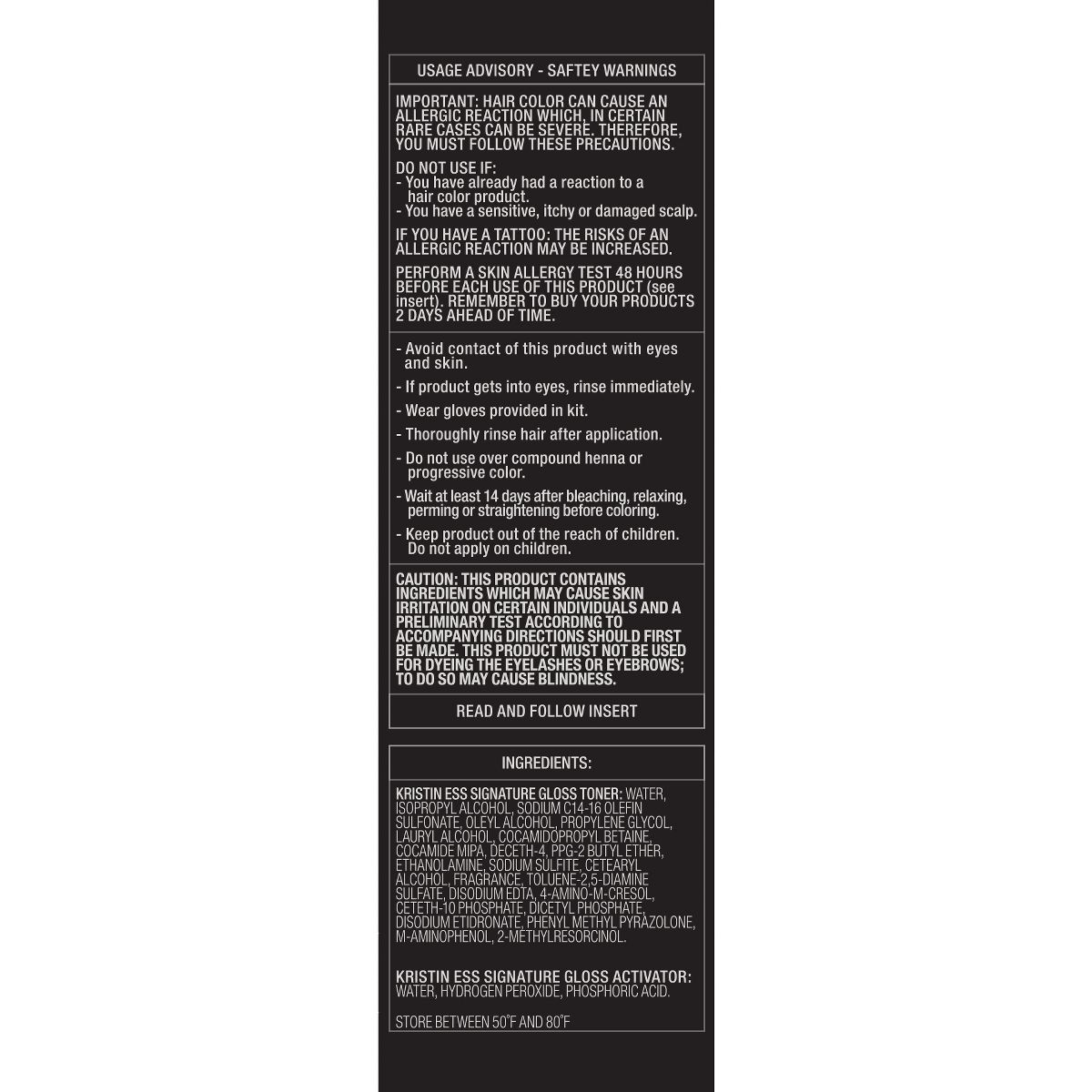 Hair Dye Gloss in Smokey Topaz for Medium Blonde Hair - 4 fl oz