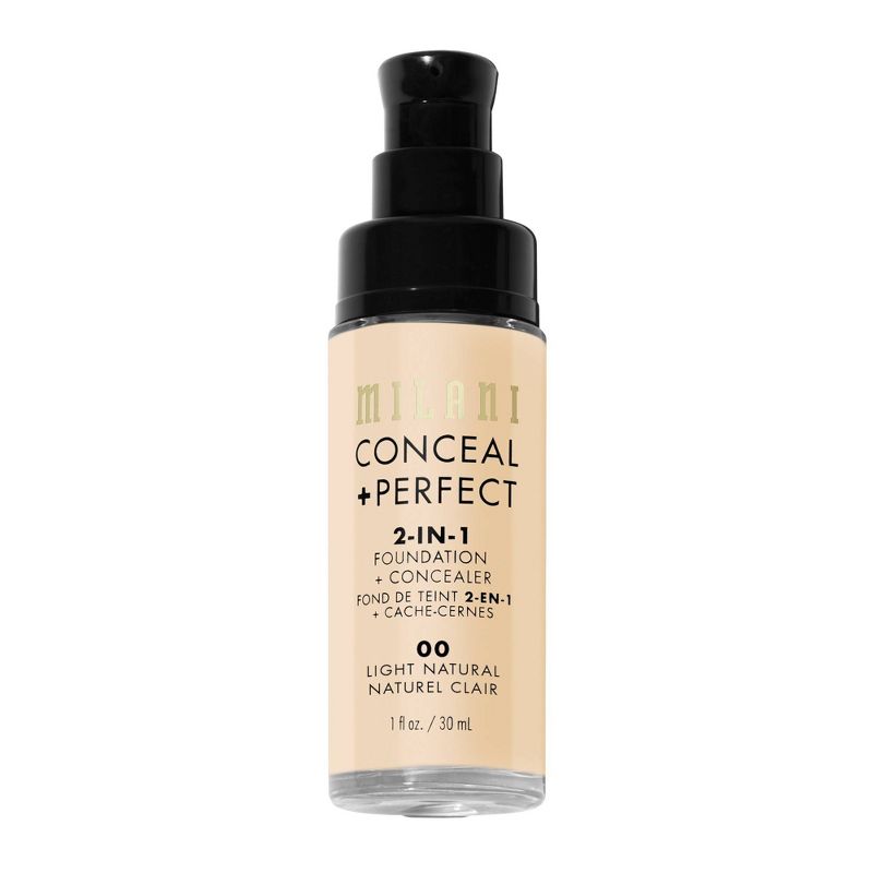 Conceal + Perfect 2-in-1 Foundation + Concealer - 1 fl oz 00 Light Natural