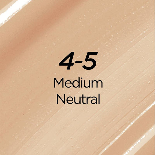 True Match Hyaluronic Tinted Serum Makeup Skincare Hybrid - 1 fl oz 4-5 Medium