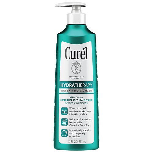 Hydra Therapy Wet Skin Moisturizer, Lightweight In Shower Lotion For Dry Or Extra Dry Skin Unscented - 12 fl oz