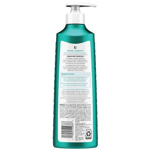 Hydra Therapy Wet Skin Moisturizer, Lightweight In Shower Lotion For Dry Or Extra Dry Skin Unscented - 12 fl oz