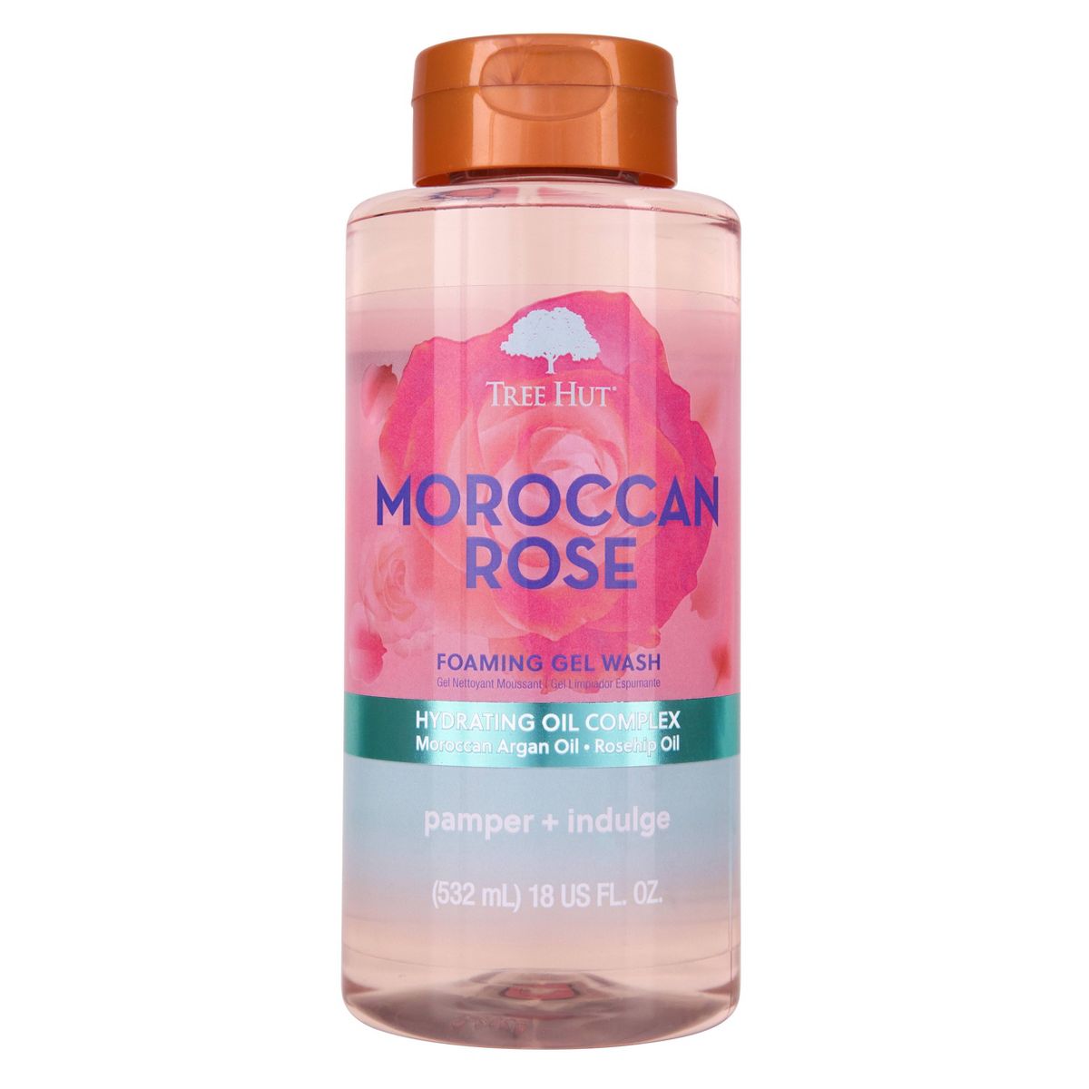 Moroccan Rose Foaming Gel Body Wash - 18 fl oz