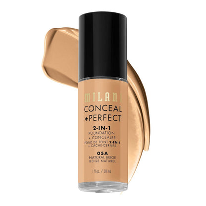 Conceal + Perfect 2-in-1 Foundation + Concealer - 1 fl oz 05A Natural Beige