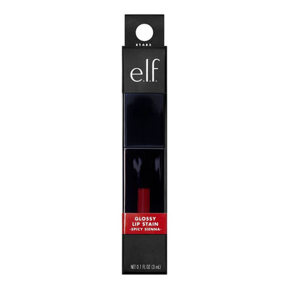 Glossy Lip Stain - 0.1 fl oz Spicy Sienna