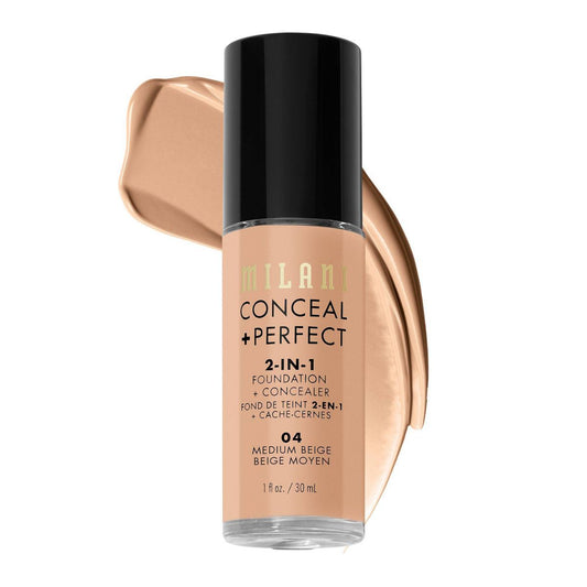 Conceal + Perfect 2-in-1 Foundation + Concealer - 1 fl oz 04 Medium Beige