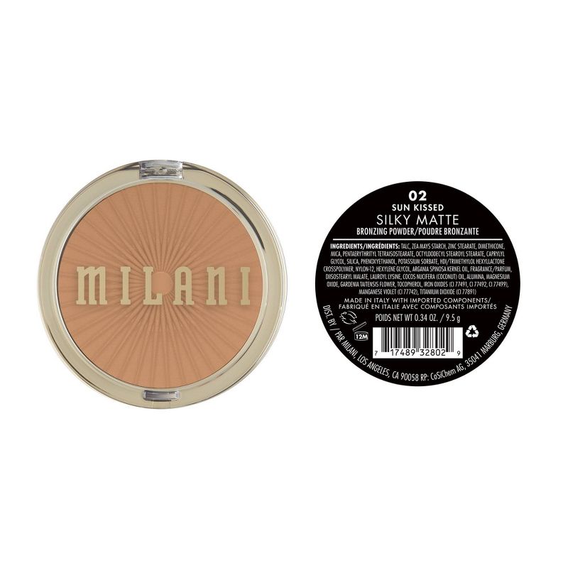 Silky Matte Bronzing Powder - 0.28oz Sun Kissed 02