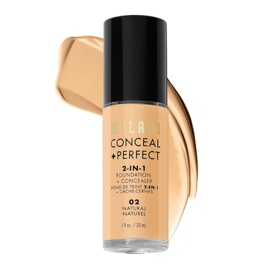 Conceal + Perfect 2-in-1 Foundation + Concealer - 1 fl oz 02 Natural