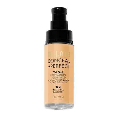 Conceal + Perfect 2-in-1 Foundation + Concealer - 1 fl oz 02 Natural