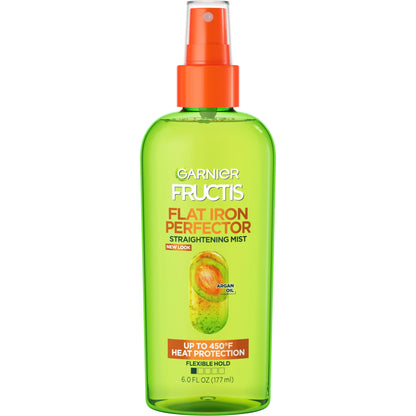 Fructis Flat Iron Perfector Straightening Mist Hair Sprays Argan Oil All Hair Types 6 fl oz
